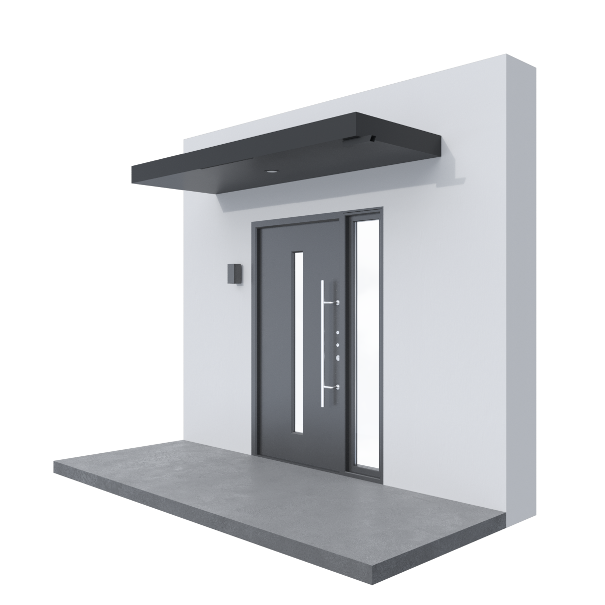 Eingangsüberdachungen / Haustürdach – Vordach am Eingang