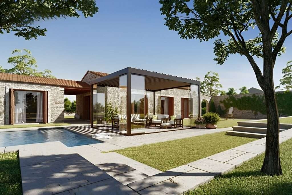 Pergola & Lamellendach – SunPro Plus – Produktbeispiel