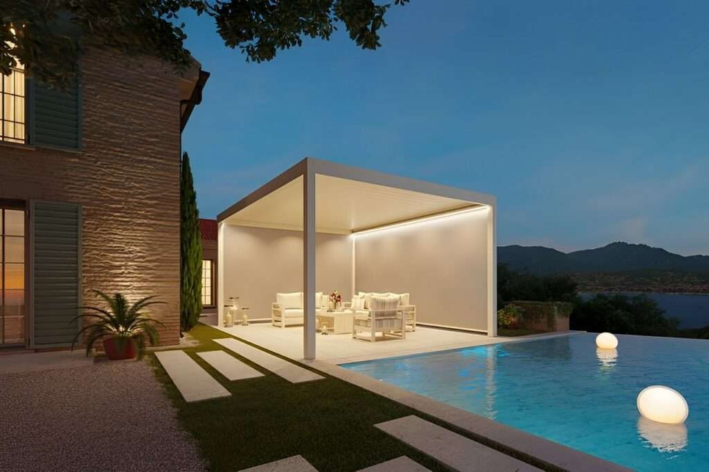 Pergola & Lamellendach – SunPro Plus – Produktbeispiel