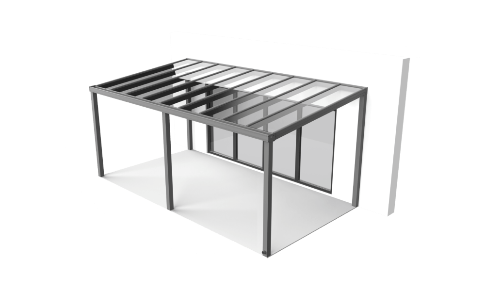 Terrassenüberdachungen – Mit 6 Pfosten