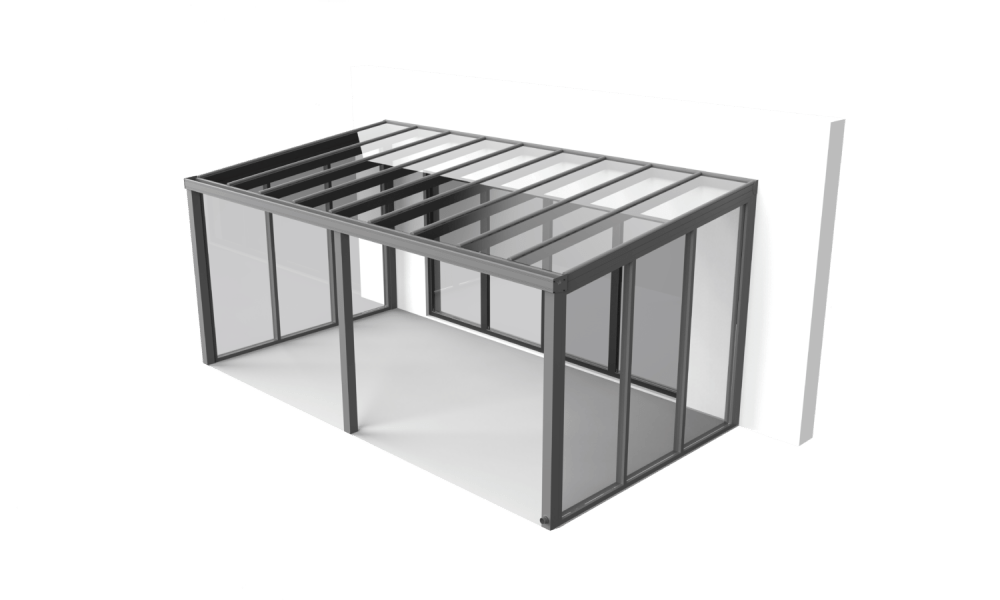 Terrassenüberdachungen – Mit Seitenverkleidung